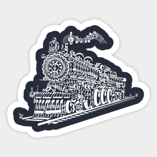 Locomotive Train Sonata Sticker